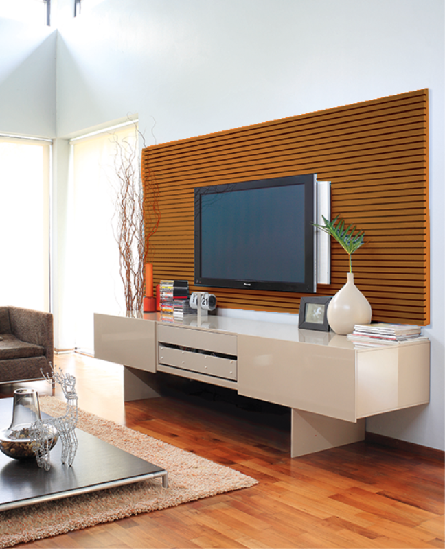 Hình ảnh Ứng dụng tường Decorative Panel | Sàn gỗ Conwood Thái Lan